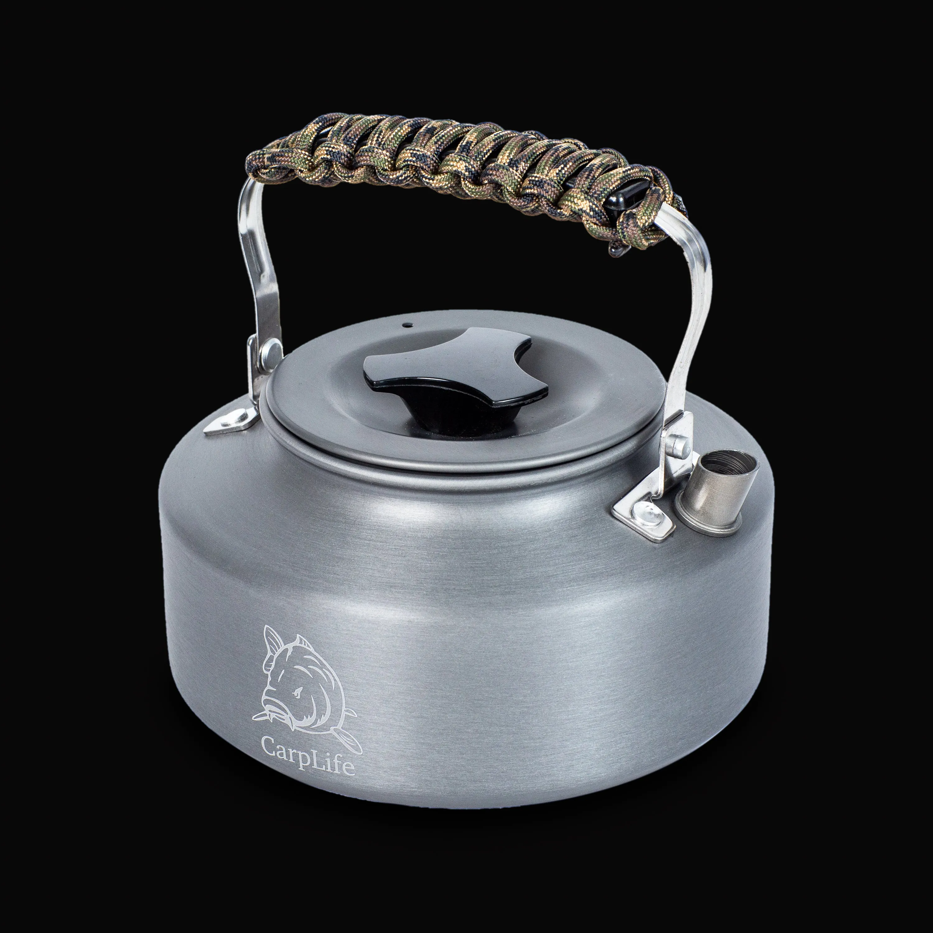 CarpLife Slim Kettle 1.1L - Neon & Black Paracord