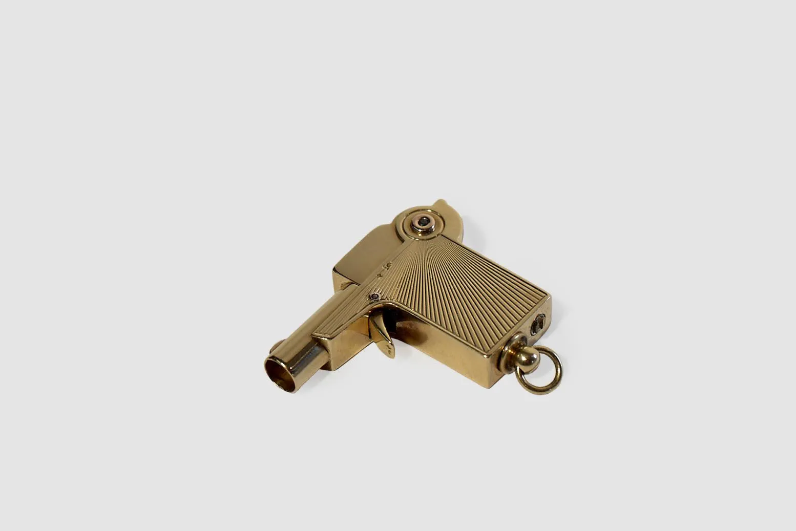 Cartier 18 Carat Gold 'Gun' Pocket Lighter