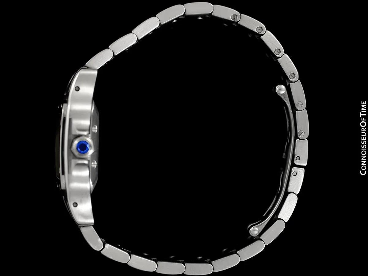 Cartier Santos Ladies Automatic Watch with Date - Stainless Steel