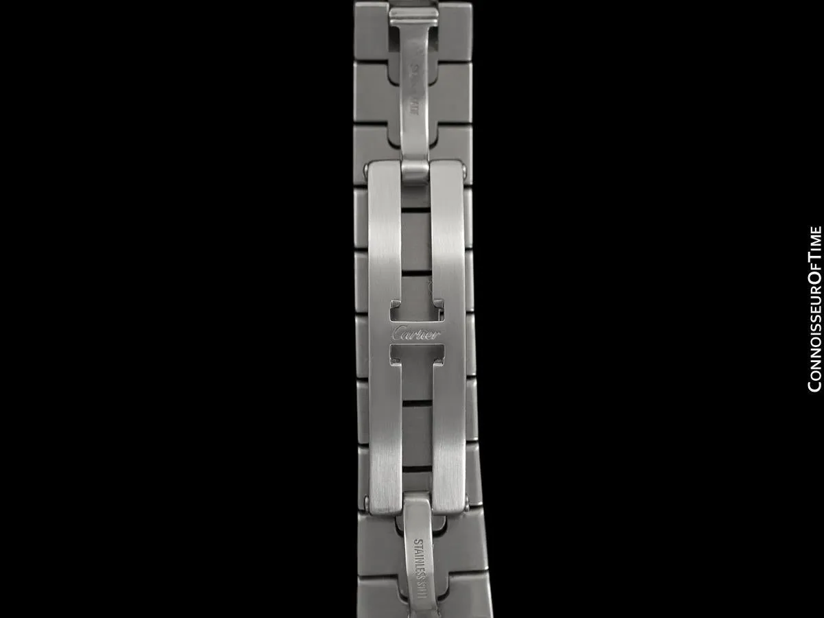 Cartier Santos Ladies Automatic Watch with Date - Stainless Steel