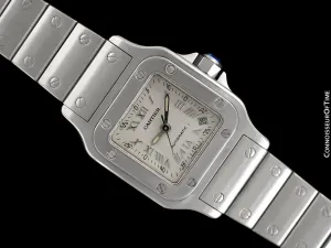 Cartier Santos Ladies Automatic Watch with Date - Stainless Steel
