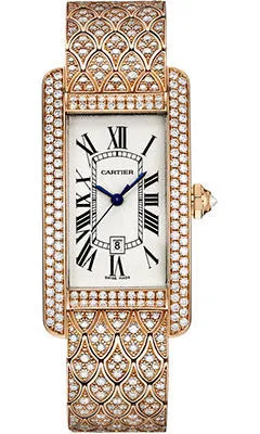 Cartier - Tank Americaine Medium - Pink Gold