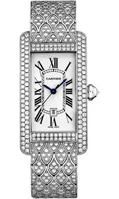 Cartier - Tank Americaine Medium - White Gold