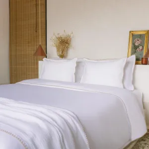Cascais Percale 400TC Duvet Cover - Beige