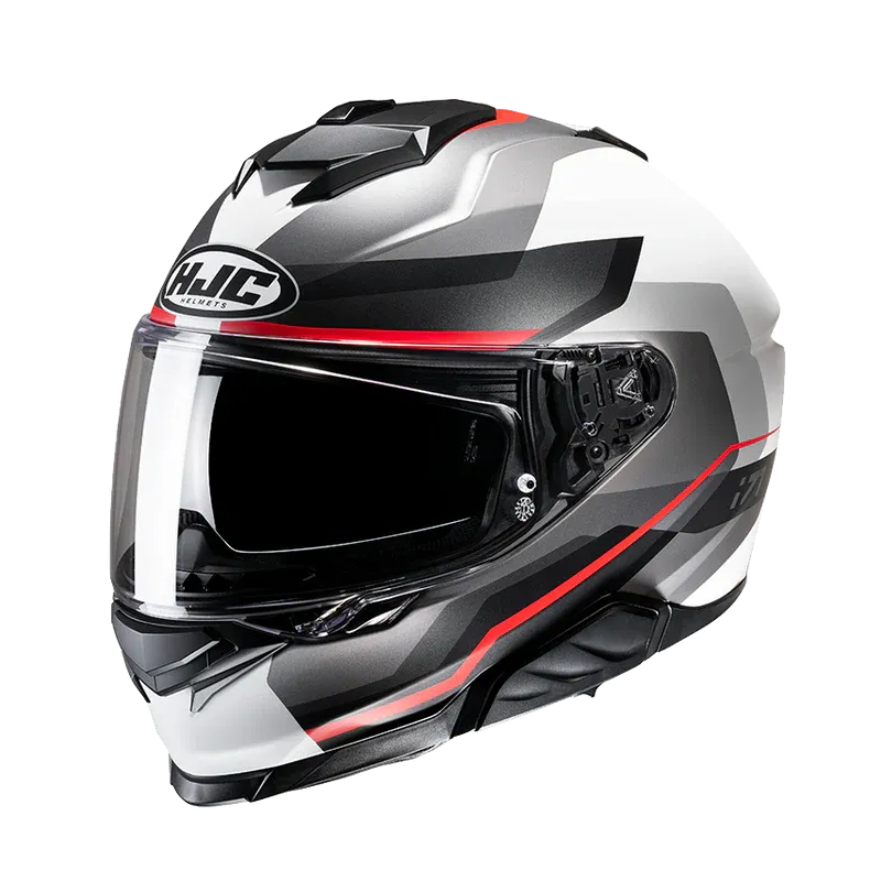 Casco HJC i71 NIOR MC1SF Bco/Gri/Roj