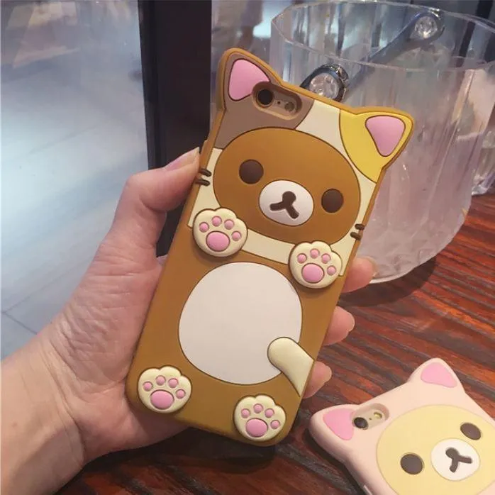 Case Cute 3D Cartoon Biscuit For Apple iPhone 6 6S | Plus 5 5S