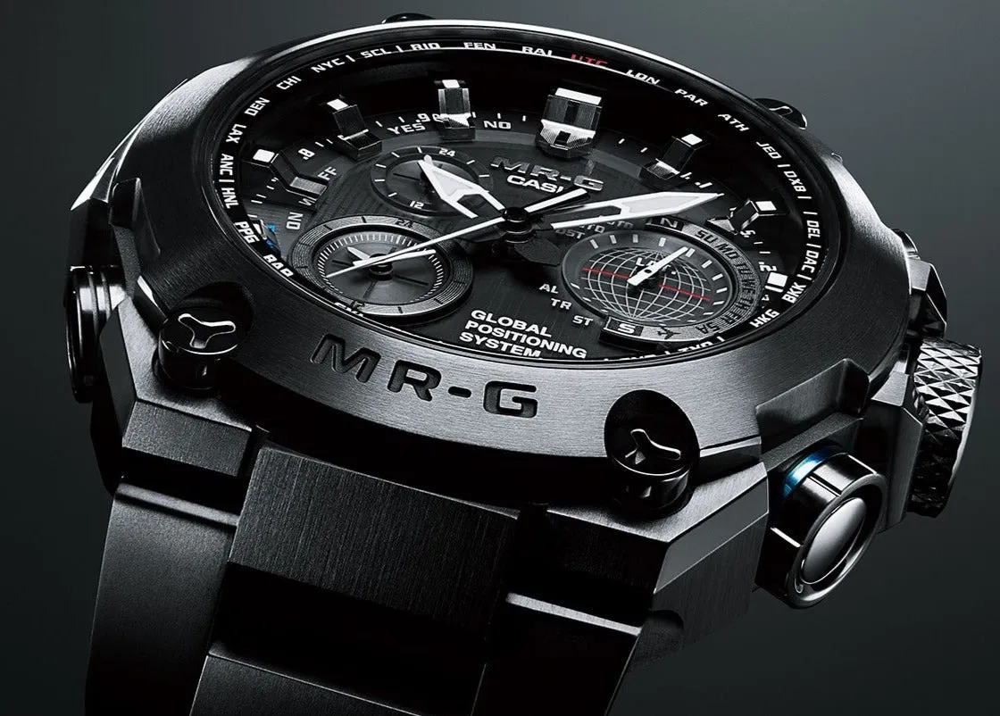 Casio G-Shock MR-G GPS Hybrid Wave Ceptor Titanium MRG-G1000B-1A