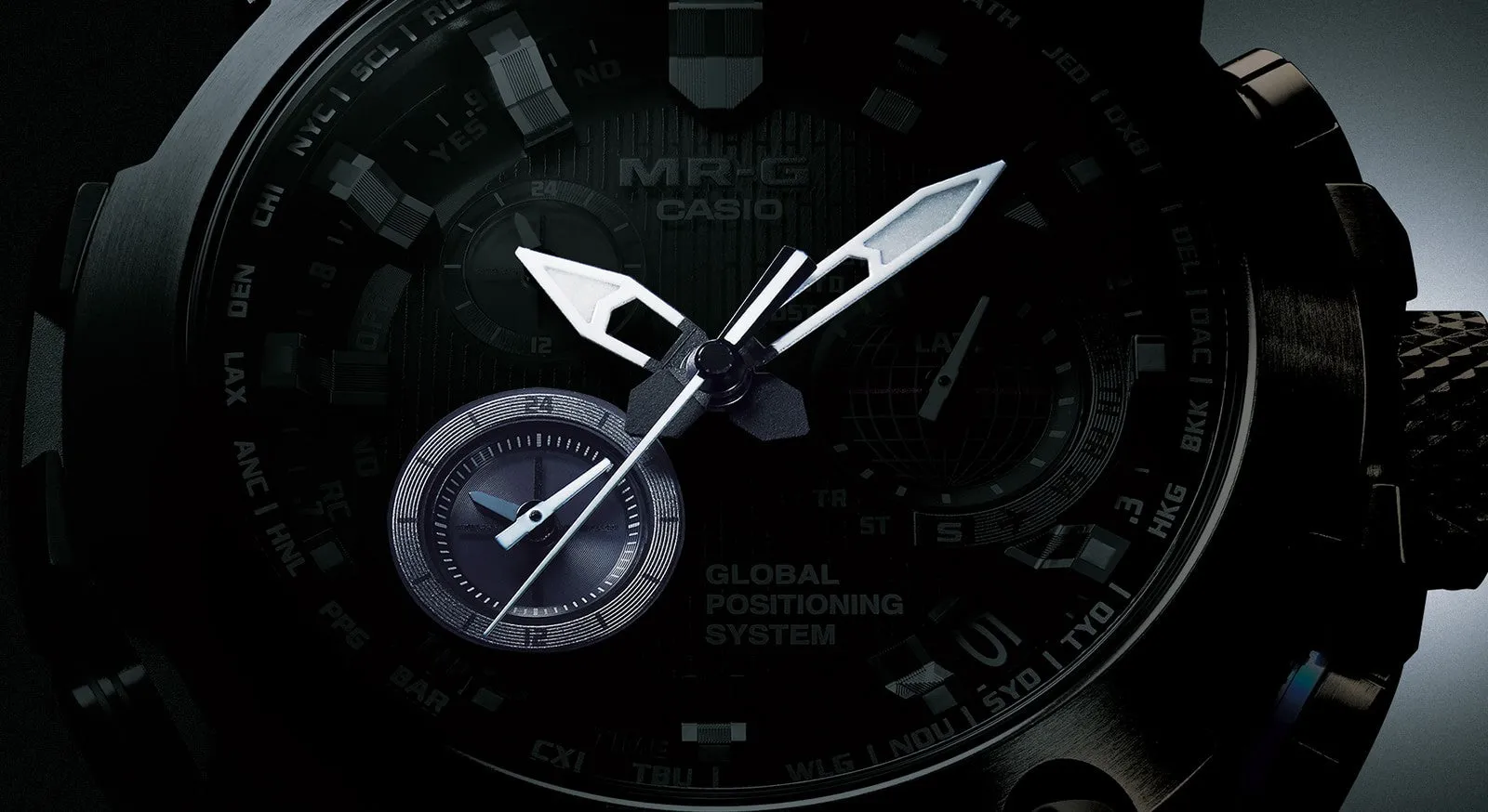 Casio G-Shock MR-G GPS Hybrid Wave Ceptor Titanium MRG-G1000B-1A