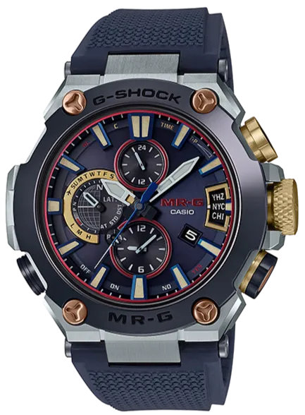Casio G-Shock MR-G Titanium GPS Solar Durasoft Band "JYURYOKU MARU" Limited Edition MRG-G2000RJ-2A