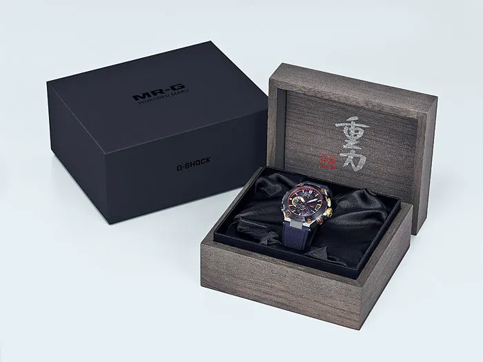 Casio G-Shock MR-G Titanium GPS Solar Durasoft Band "JYURYOKU MARU" Limited Edition MRG-G2000RJ-2A