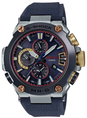 Casio G-Shock MR-G Titanium GPS Solar Durasoft Band "JYURYOKU MARU" Limited Edition MRG-G2000RJ-2A