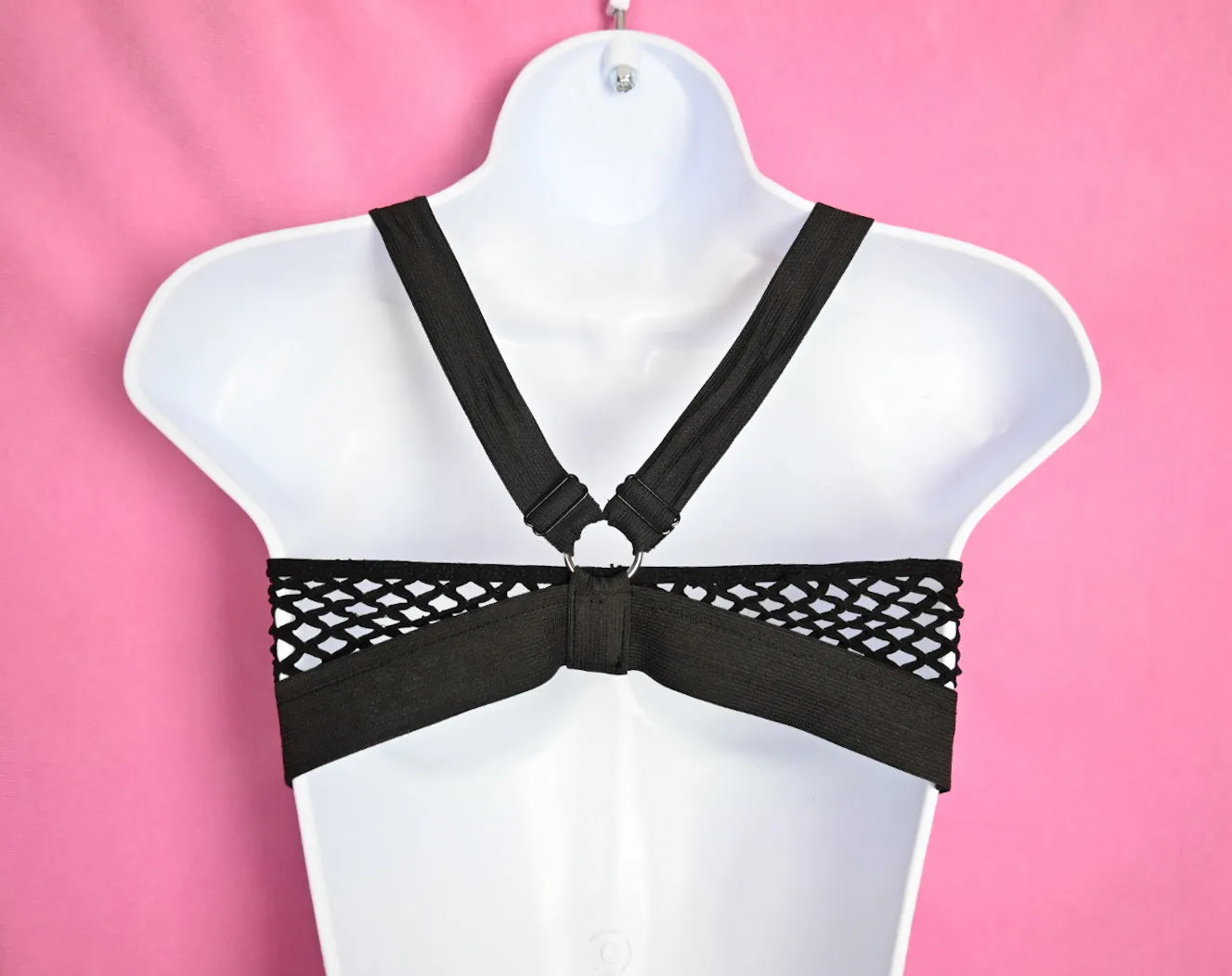 Cassandra fishnet top