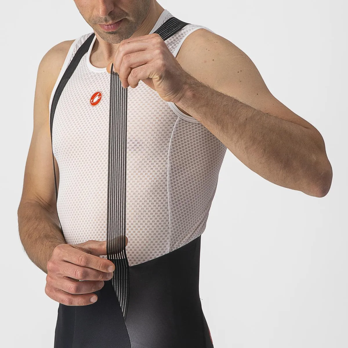 Castelli Free Aero RC Pro Bib Shorts Men - Savile Blue/Electric Lime