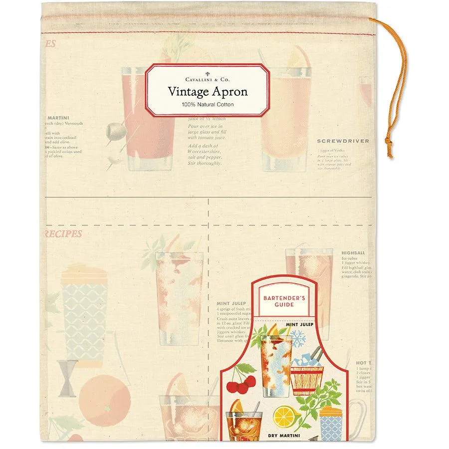 Cavallini Vintage Print Apron