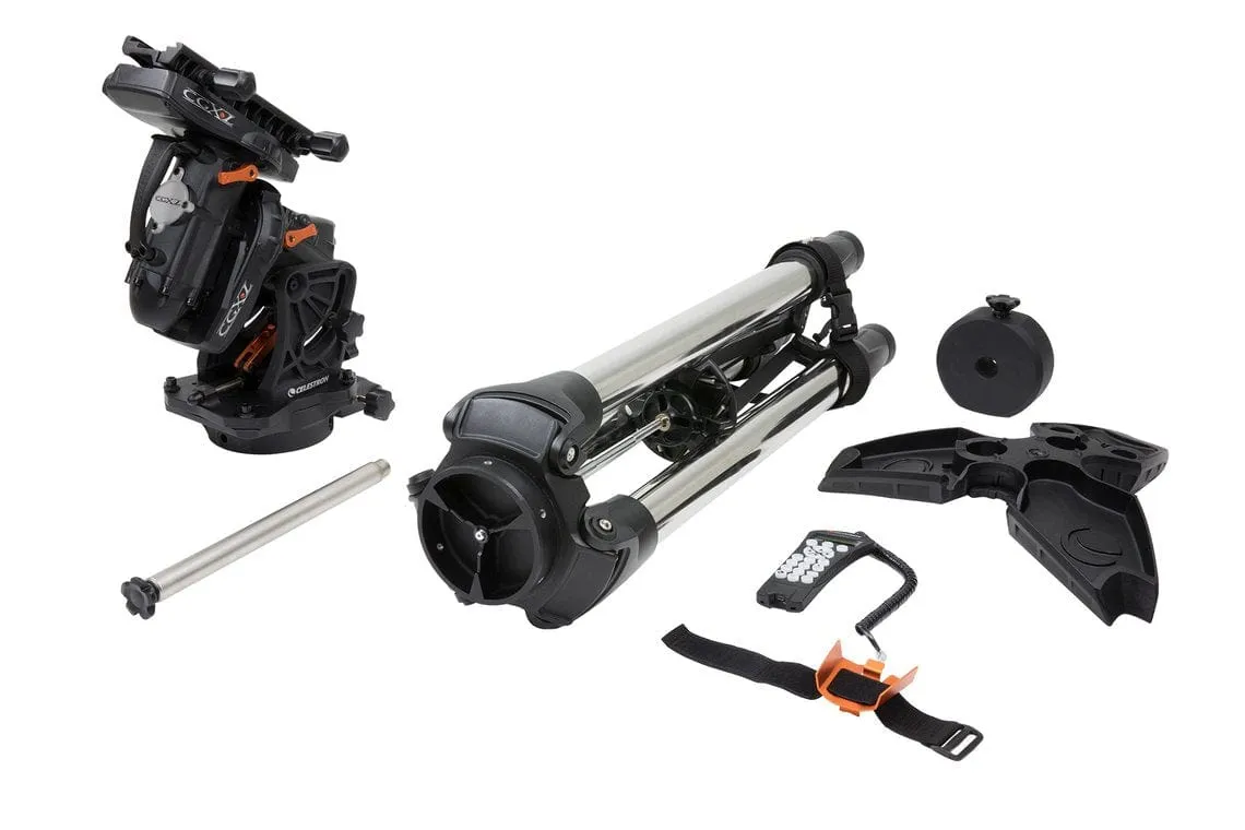 Celestron CGX-L Computerized Mount with Tripod and 94187 22lb Counterweight - 91531