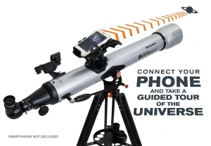 Celestron StarSense Explorer LT 80AZ Smartphone App-Enabled Refractor Telescope - 22451