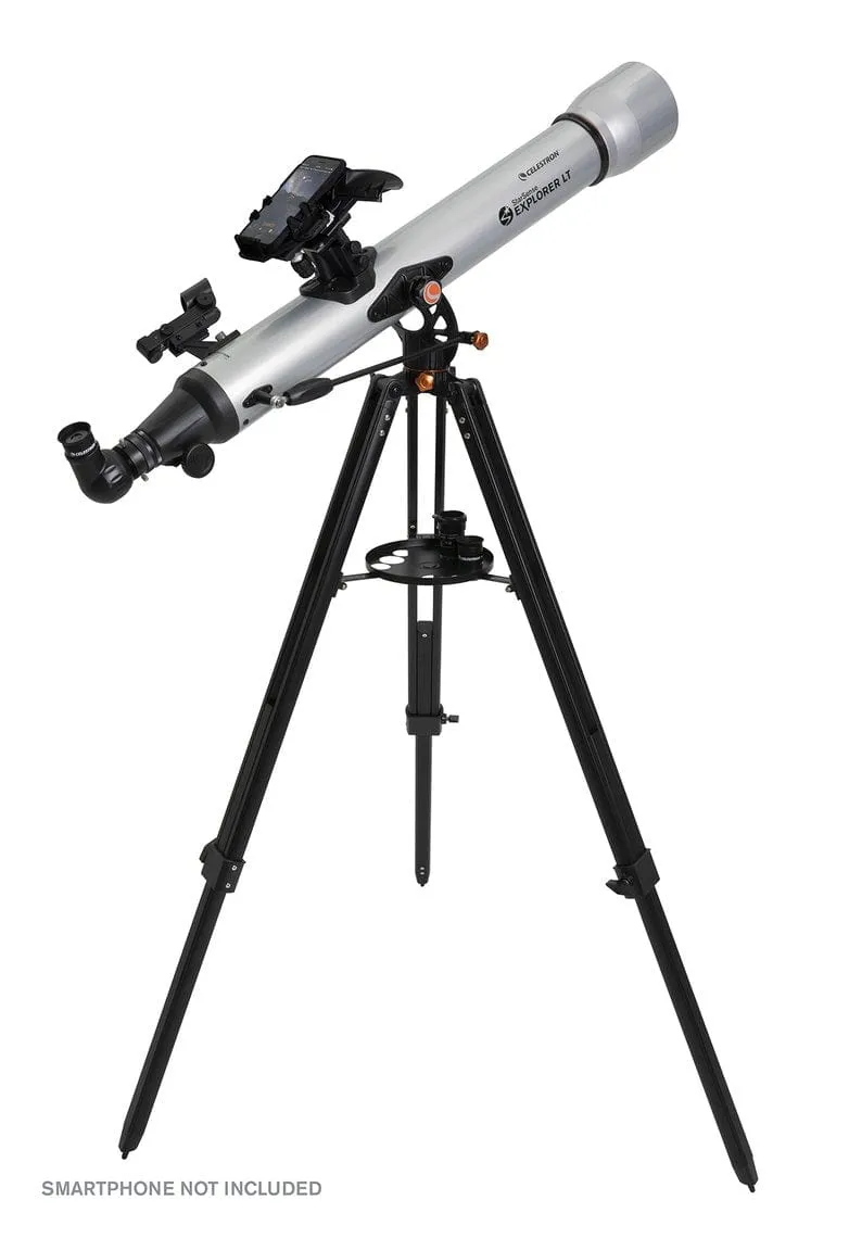 Celestron StarSense Explorer LT 80AZ Smartphone App-Enabled Refractor Telescope - 22451