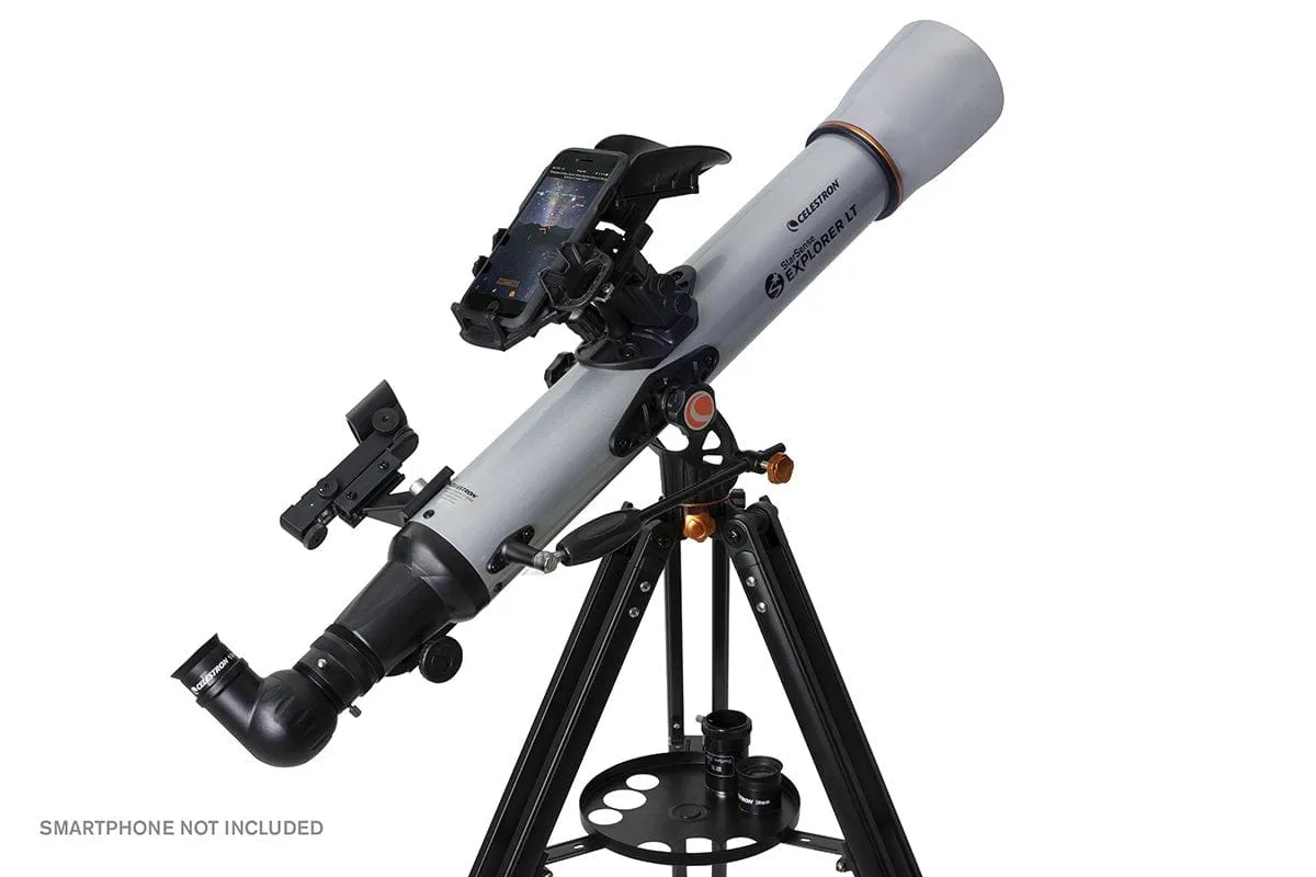 Celestron StarSense Explorer LT 80AZ Smartphone App-Enabled Refractor Telescope - 22451