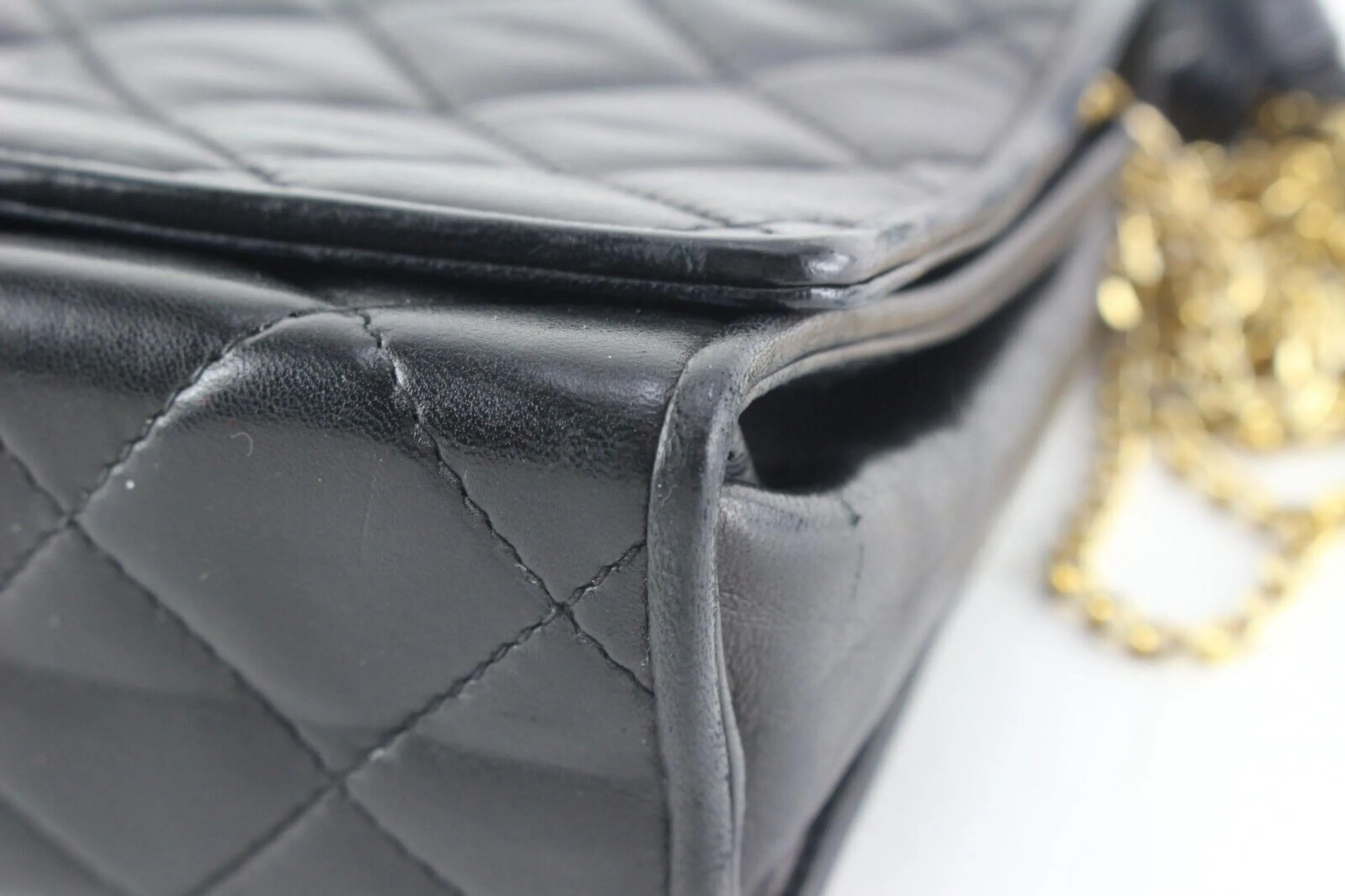 Chanel Black Quilted Lambskin Multi Chain GHW 3CK419C