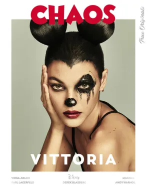 CHAOS Magazine #3 2018 VITTORIA CERETTI Karen Elson CARA TAYLOR Lulu DISNEY Issue