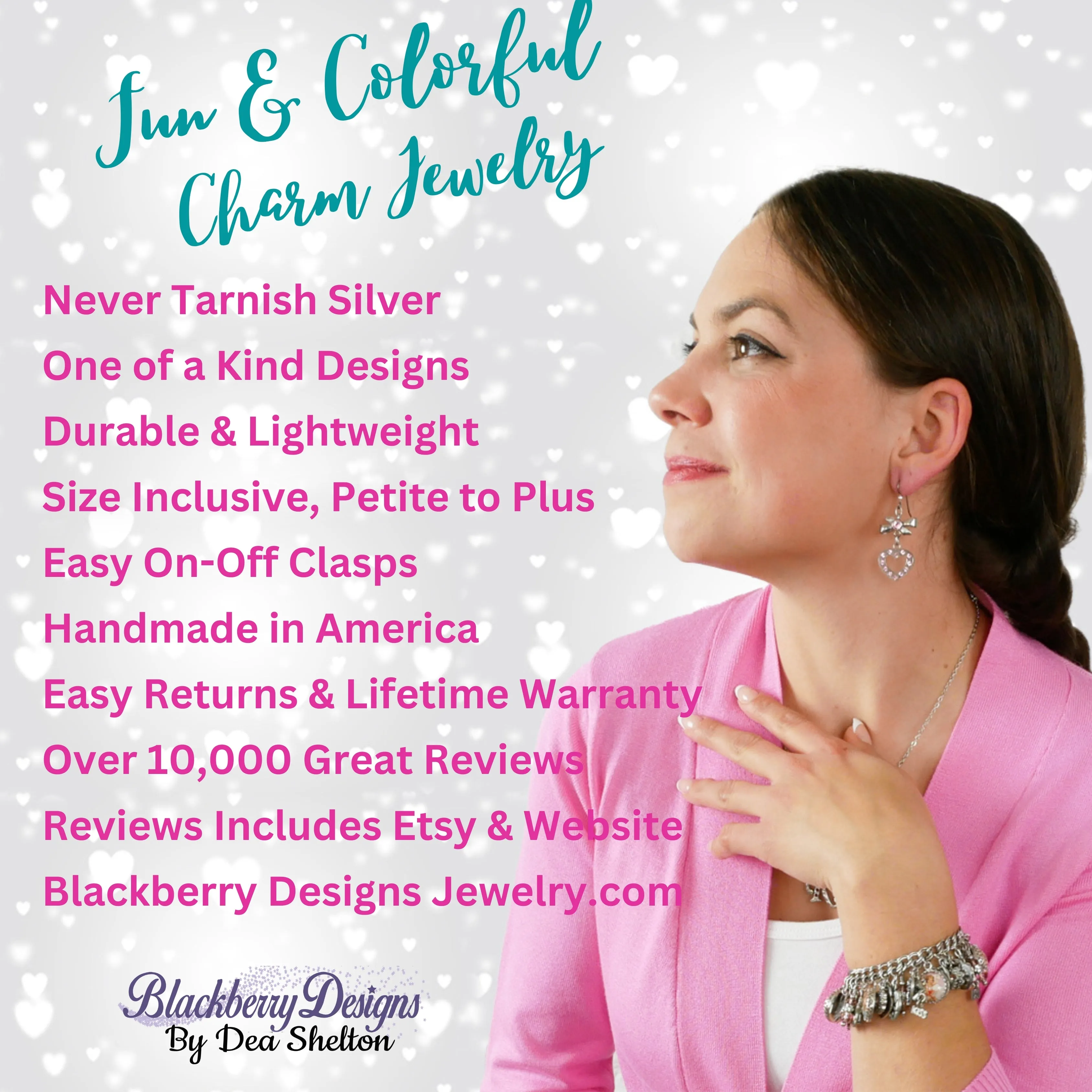 Cherry Quartz Heart Gemstone Earrings