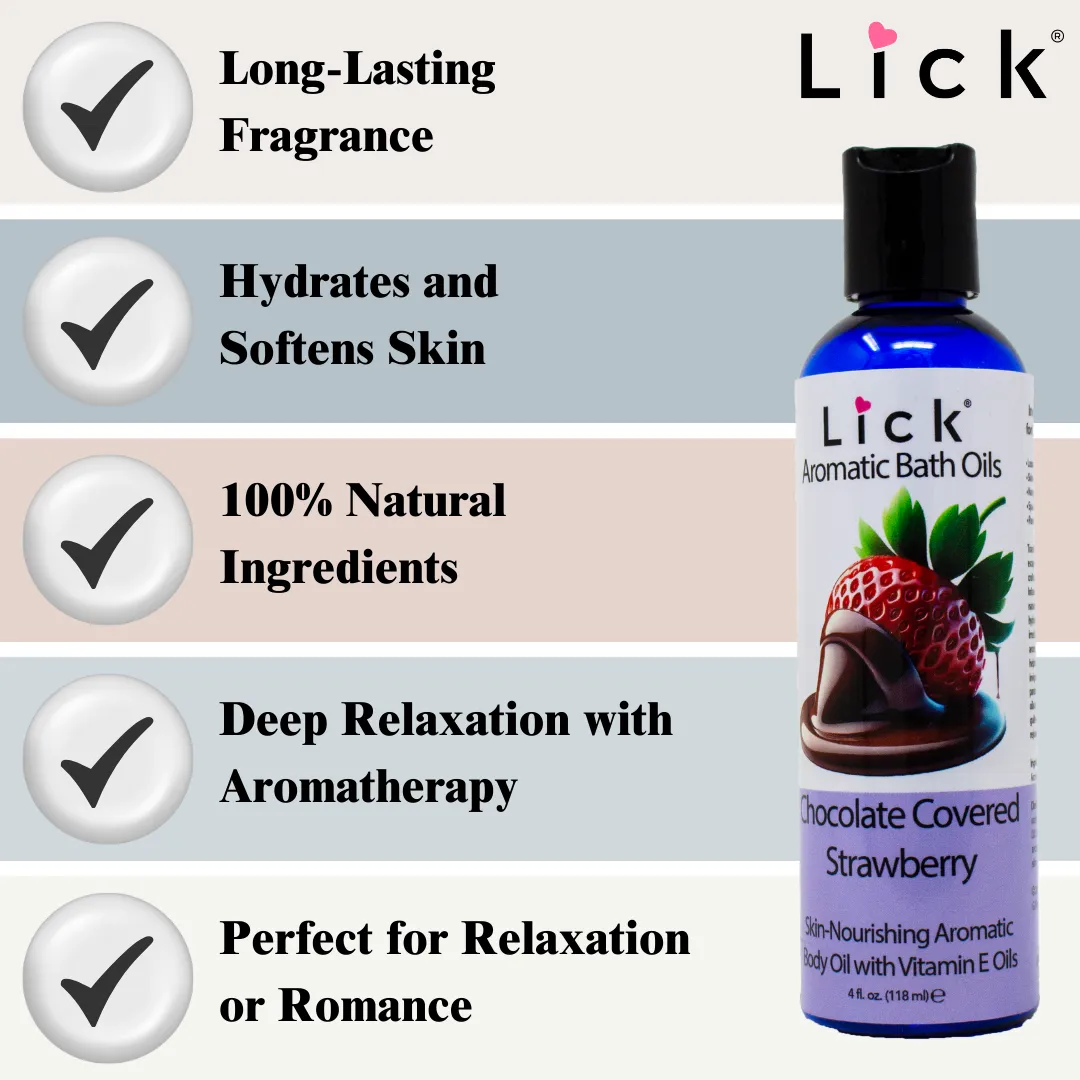 Chocolate Covered Strawberry Aromatic Bath Oil
