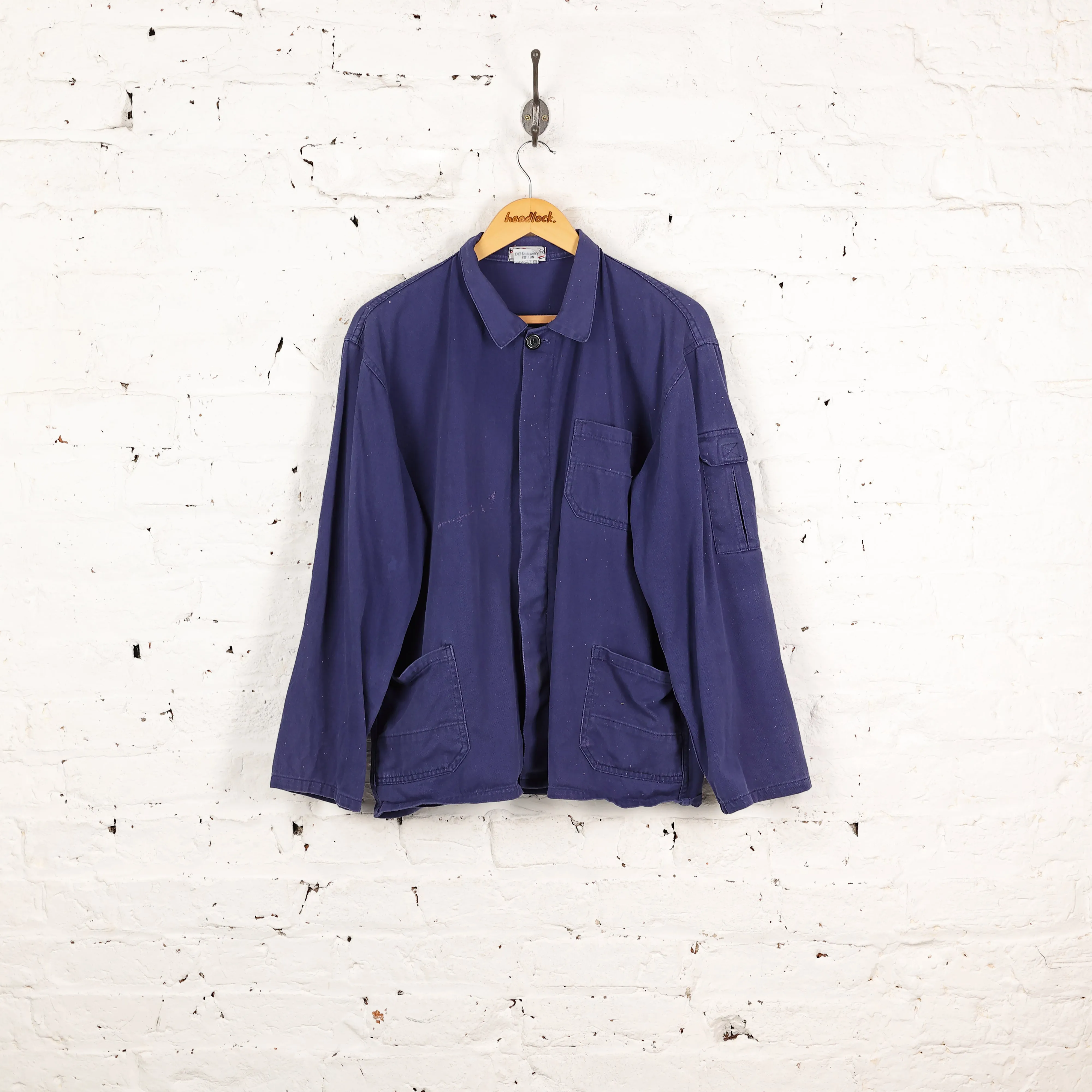 Chore Work Over Shirt - Blue - M