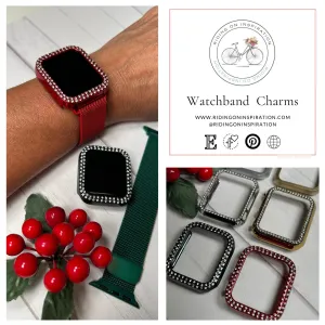 Christmas Apple Watchband Accessories, Christmas Face Protectors for Watch