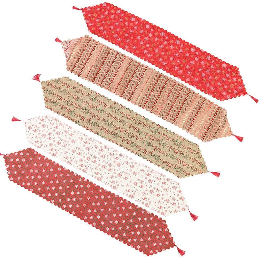 Christmas Flower Tablecloth