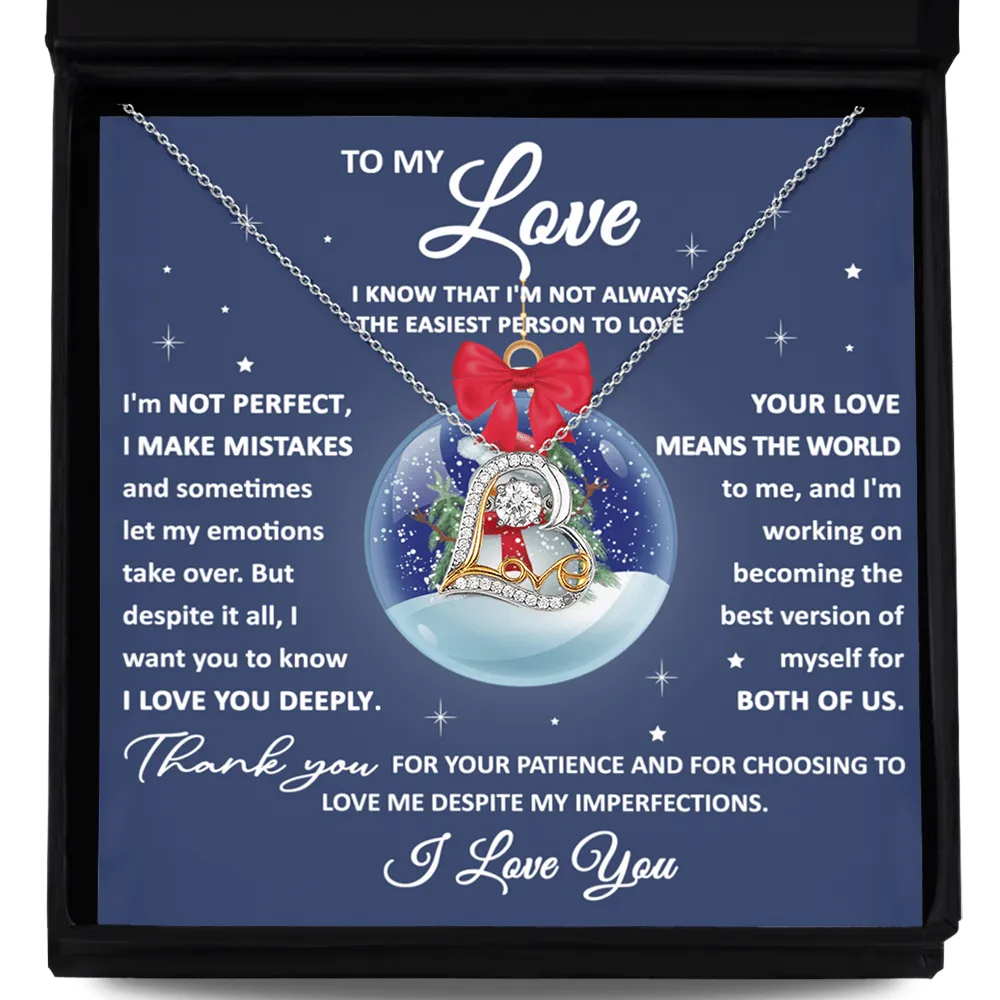 Christmas Gift -My love-Best Version - Love Dancing Necklace