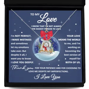 Christmas Gift -My love-Best Version - Love Dancing Necklace