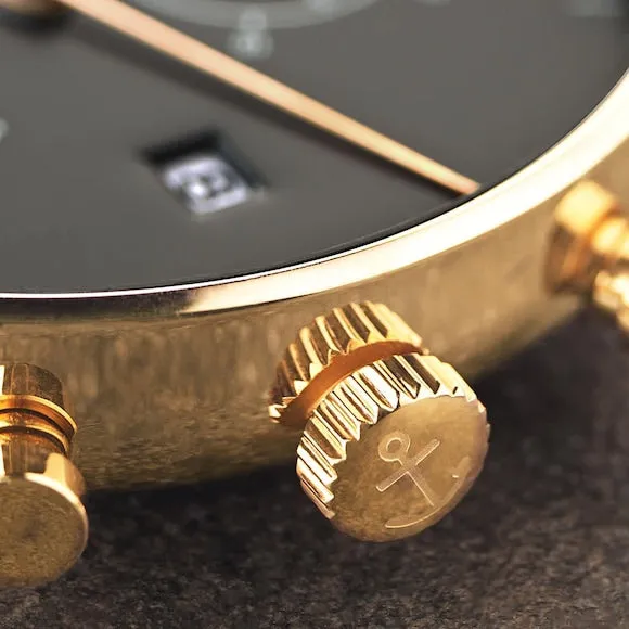 Chrono Gold Black Steel