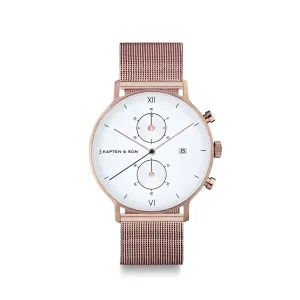 Chrono Small R/G White & Mesh