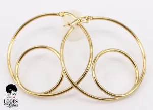 Circle Back Hoop Earrings
