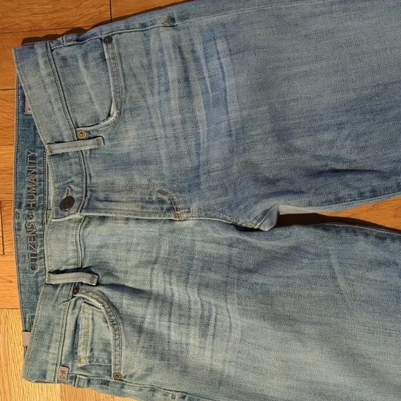 Citizens of Humanity Ava Straight Leg Light Wash Jeans Size 26