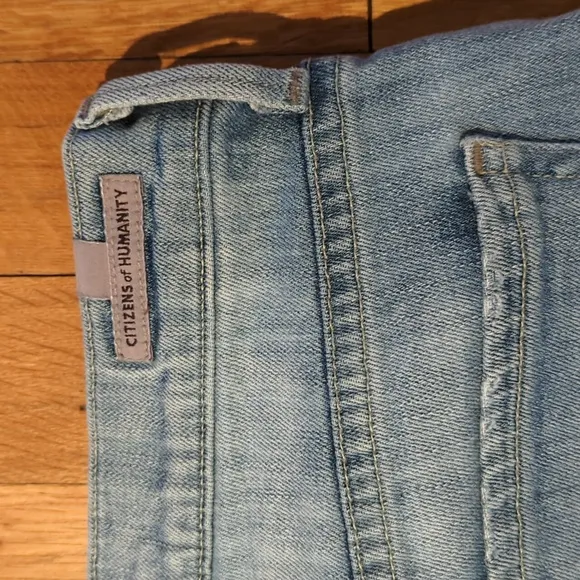Citizens of Humanity Ava Straight Leg Light Wash Jeans Size 26