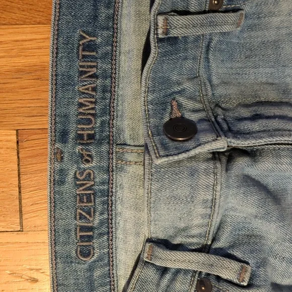 Citizens of Humanity Ava Straight Leg Light Wash Jeans Size 26