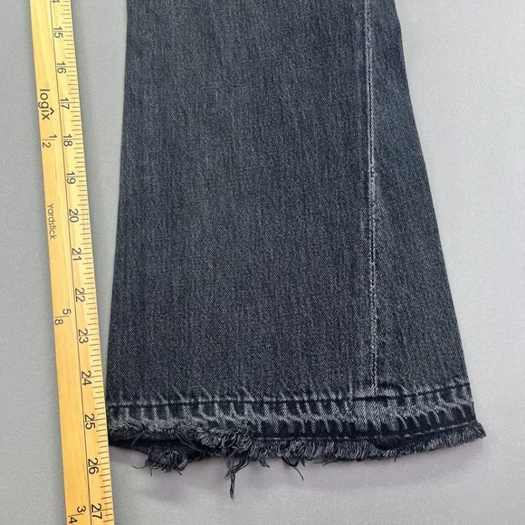 Citizens of Humanity Jeans Women's Sz 28 Fits 32&quot; Sasha Low Slung Flare Black