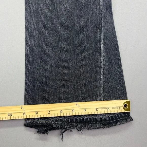 Citizens of Humanity Jeans Women's Sz 28 Fits 32&quot; Sasha Low Slung Flare Black