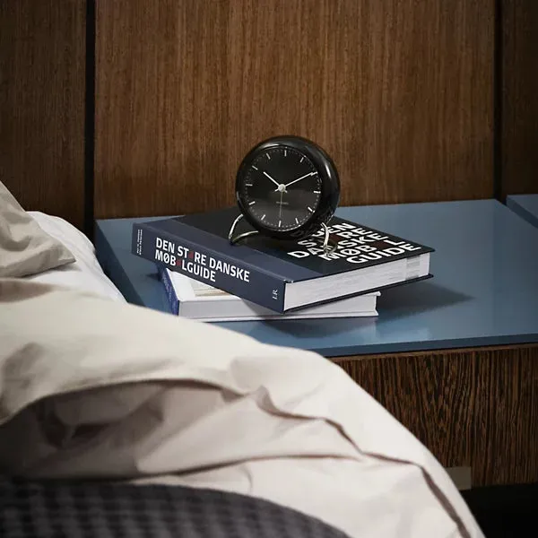 City Hall Table Alarm Clock by Arne Jacobsen for Arne Jacobsen Clocks