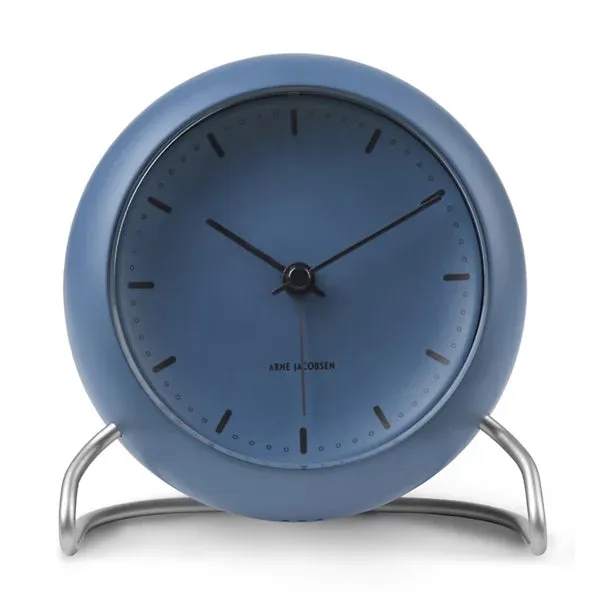 City Hall Table Alarm Clock by Arne Jacobsen for Arne Jacobsen Clocks