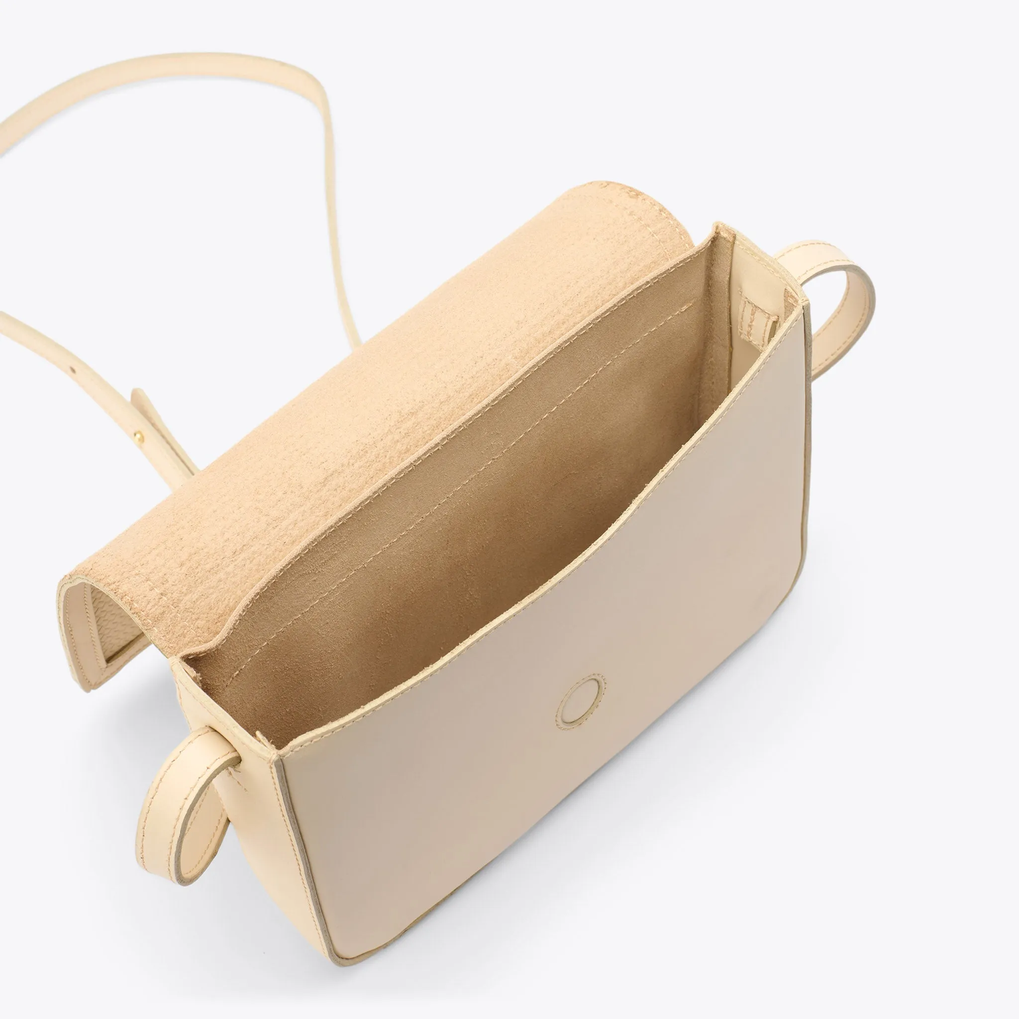 Clara Crossbody Woven Bone