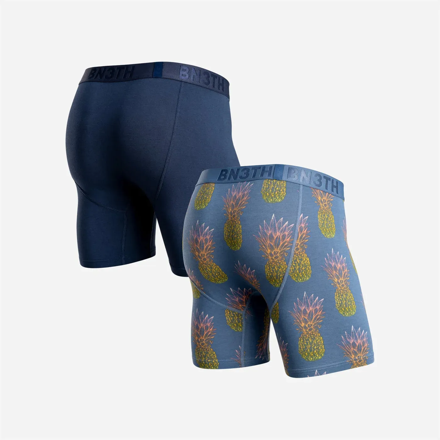 Classic Boxer Brief 2 Pack - Navy/Pineapple Fade Fog