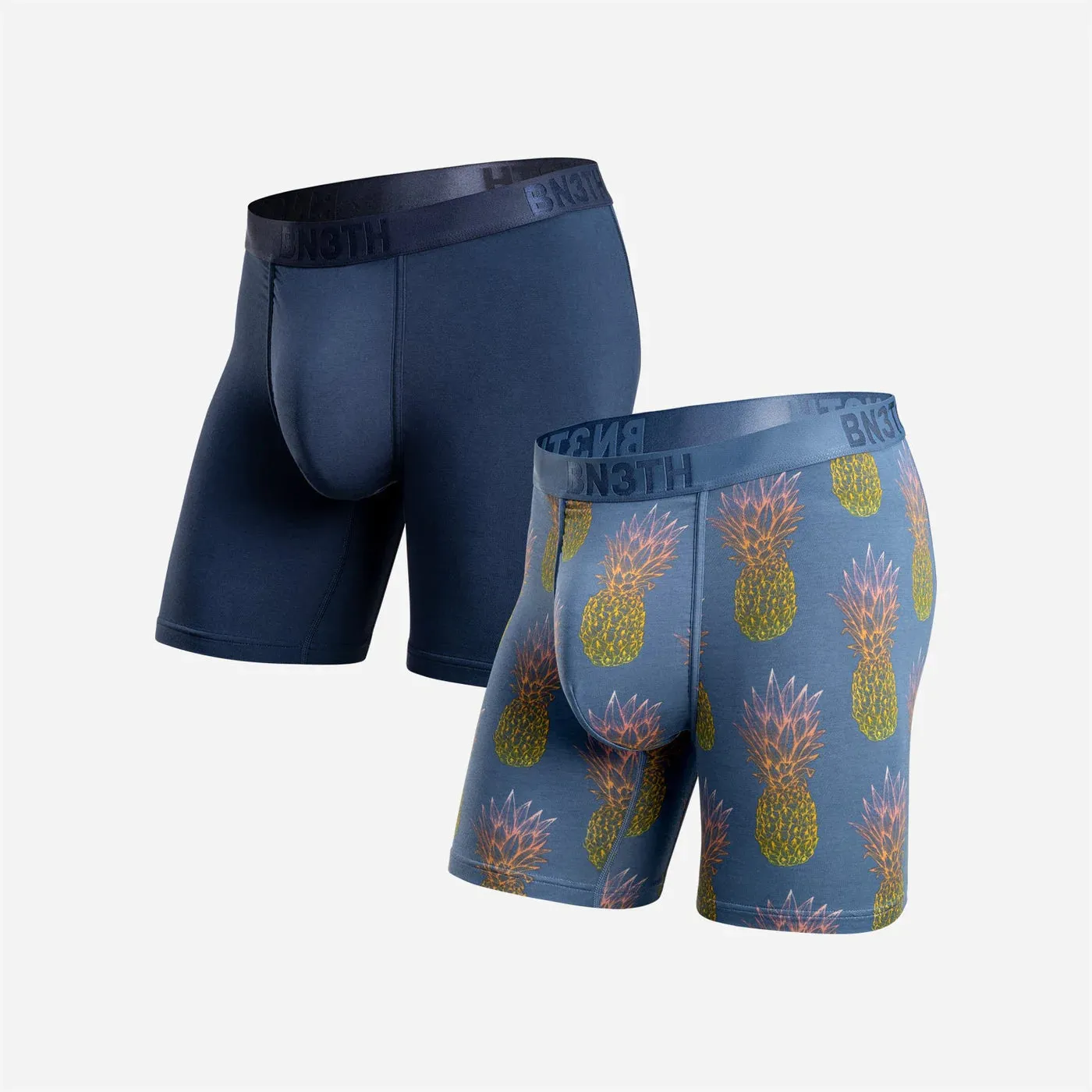 Classic Boxer Brief 2 Pack - Navy/Pineapple Fade Fog