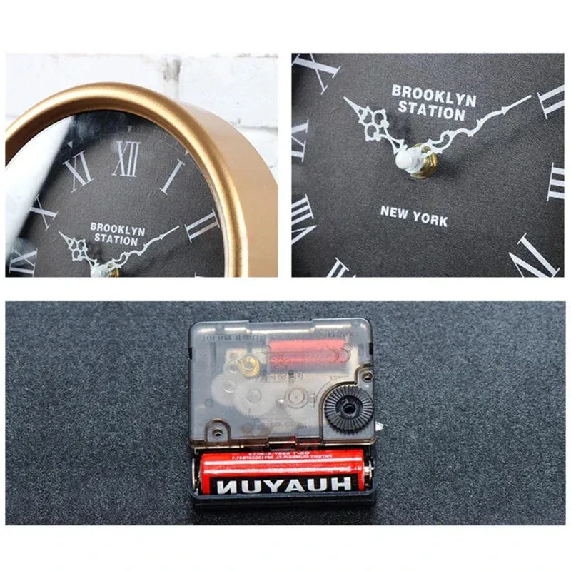 ClassicTock | Vintage-Inspired Metal Desk Clock
