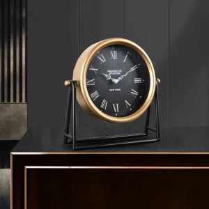 ClassicTock | Vintage-Inspired Metal Desk Clock