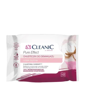 Cleanic Pure Effect Makeup Remover Wipes for Dry Skin