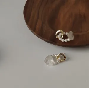 [Clearance] Clear Quartz Earrings