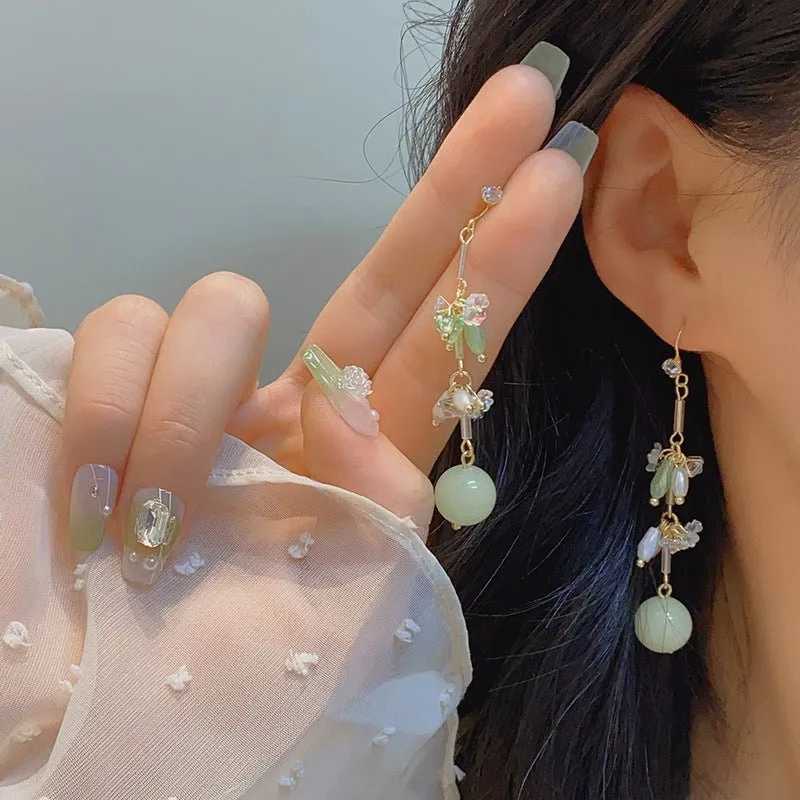 [Clearance] Green Grape Earrings