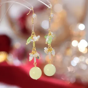 [Clearance] Green Grape Earrings